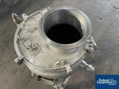 USED Pfaudler 20 Gal Pfaudler Glass Lined Reactor Body, 25/115#