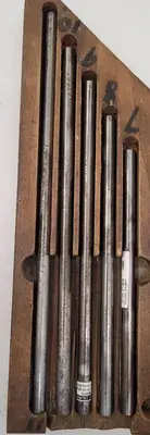 USED STARRETT MEASURING ROD SET