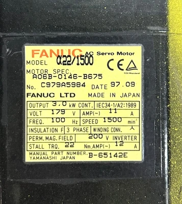 USED FANUC A06B-0146-B675