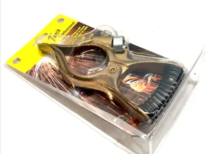 NEW TWECO 300A COPPER GROUND CLAMP BALL-POINT THRU 3/0 8.5"