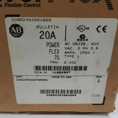 NEW Allen-Bradley 20AC3P5A4AYNNNNN
