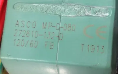 ASCO 8300G076U Solenoid Valve Loc6C24/3