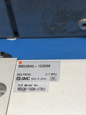 Used SMC MDUB40-150DM Miscellaneous MRO Indiana US | J&J Industrial Supply #1306349