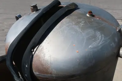 SPC8141  Tank 800 gallon vertical tank, 304 SS, dish