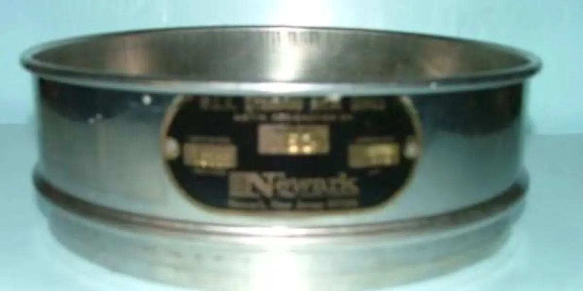 QTY. 1. NEWARK WIRE CLOTH COMPANY 8" USA STANDARD ...
