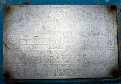 USED INGERSOLL RAND 6RTL-6