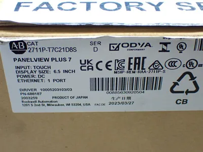 NEW ALLENBRADLEY 2711PT7C21D8S