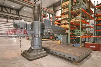Carlton 8’ x 19” Radial Drill, Lever Shift
