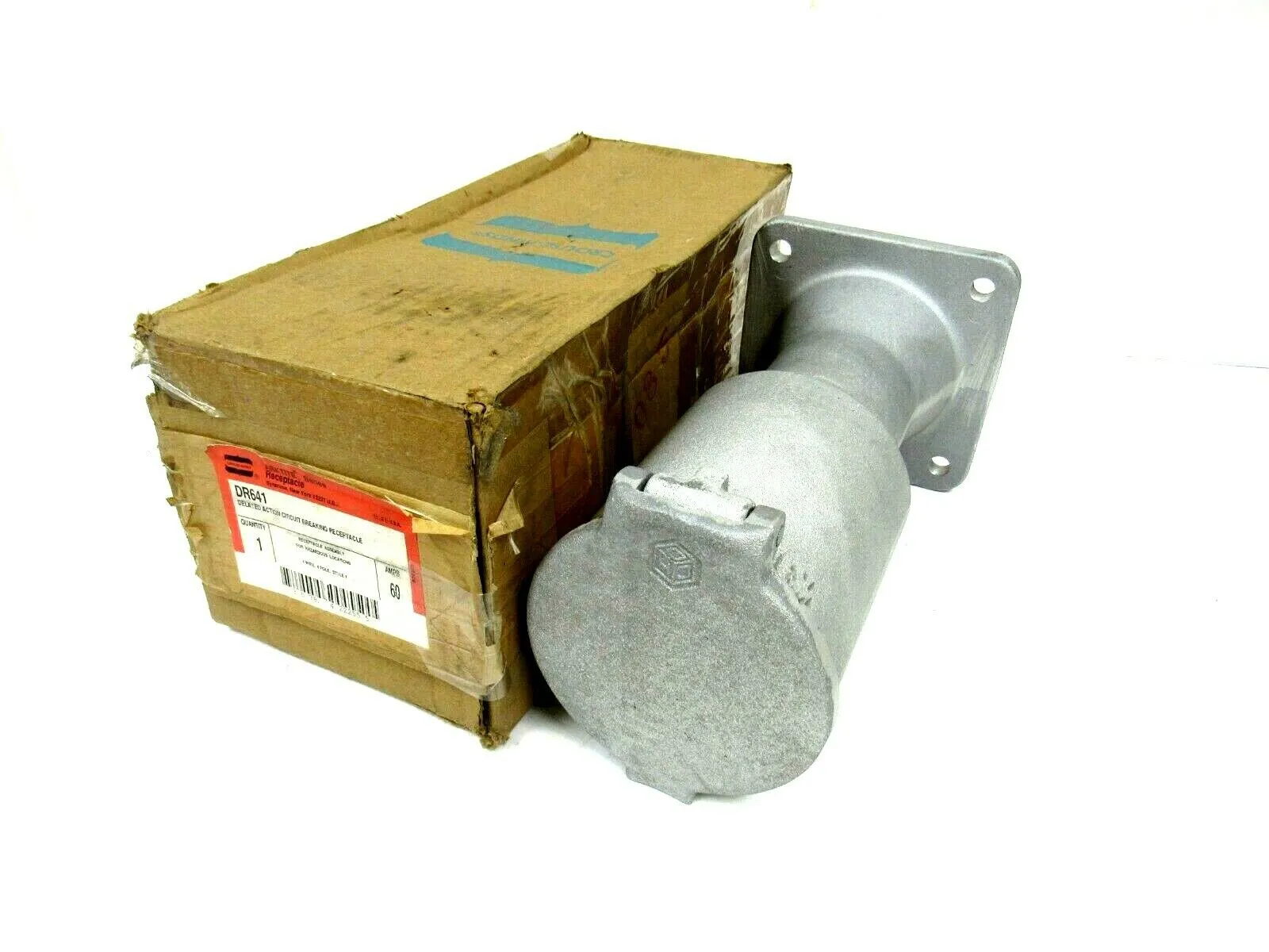 NEW CROUSE HINDS DR641 RECEPTACLE 60A