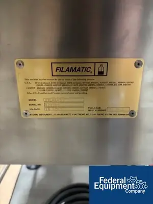 Used Filamatic Filamatic EconoFIL Inline Fill Filling Line, Model DAB-5 Bottle Fillers Washington US | Federal Equipment Company #1337723