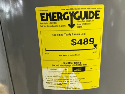 Used RHEEM XE50M09EL45U1 Water Heaters Michigan US | Miedema Asset Management Group #1312762