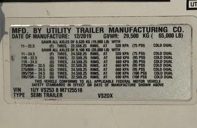 Used UTILITY 53 X 102 Box Trailers Illinois US | Mitsubishi HC Capital America #1362580
