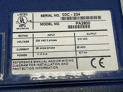 USED KOLLMORGEN PA2800