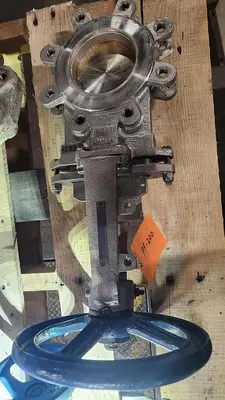 FNW VALVE CO, SIZE: 4, BODY: CF8M 4" MANUAL VALVE STOCK PF - 200