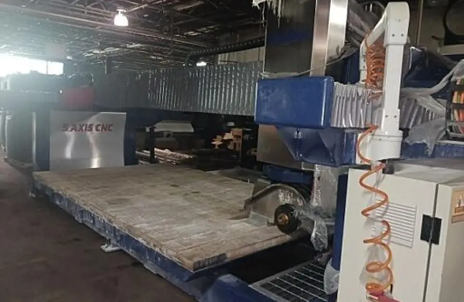 Verona PF-CNC Platinum 5 Axis CNC Stone Bridge Saw