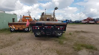 USED 1980 MACK DM600 TWIN STEER HEAVY DUTY OILFIELD PUMP / KILL TRUCK