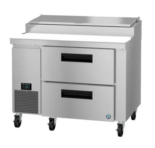 Hoshizaki PR46B-D2 46" Steelheart Pizza Prep Table w/ Refrigerated Base, 115v