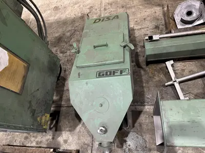 36" X 72" GOFF MODEL #3672D SPINNER HANGER SHOT BLAST CLEANING SYSTEM, NEW 2006: STOCK #22470