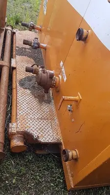 USED NATIONAL JWS-165-L, 4X5 TRIPLEX MUD PUMP PACKAGE