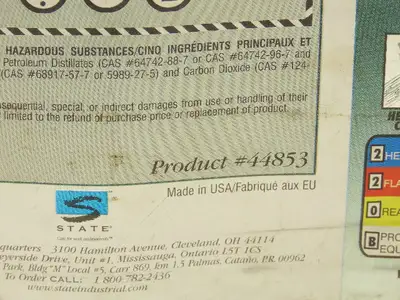 State Current Issue Natural Citrus Cleaner/Degreaser Aerosol Can Lot of 11