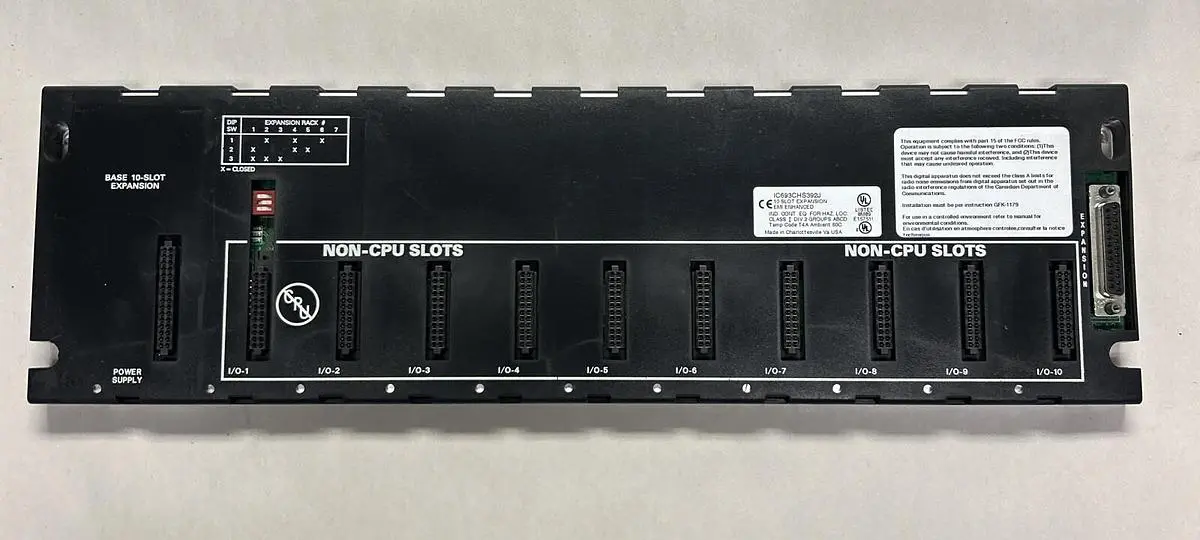 USED GE FANUC IC693CHS392J