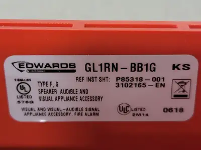 NEW EDWARDS GL1RN-BB1G