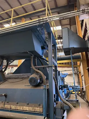 Used 2008 BLASTEC 10' PLATE BLASTER Finishing Machines Illinois US | Machinery Marketing International #1360727