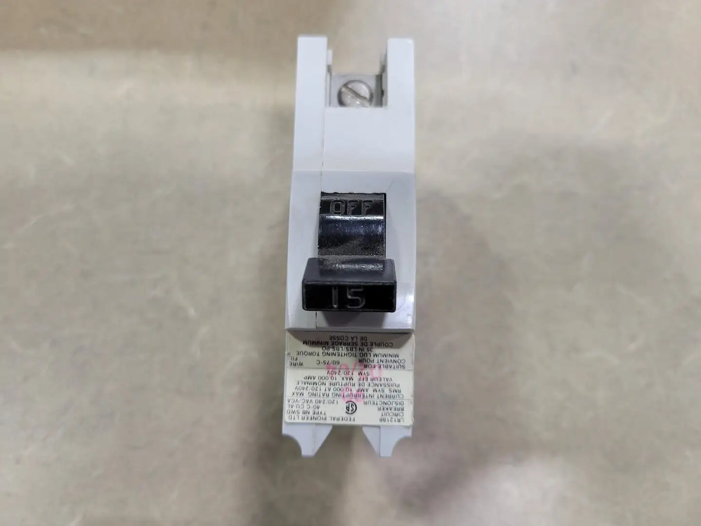 USED FEDERAL PIONEER NB115