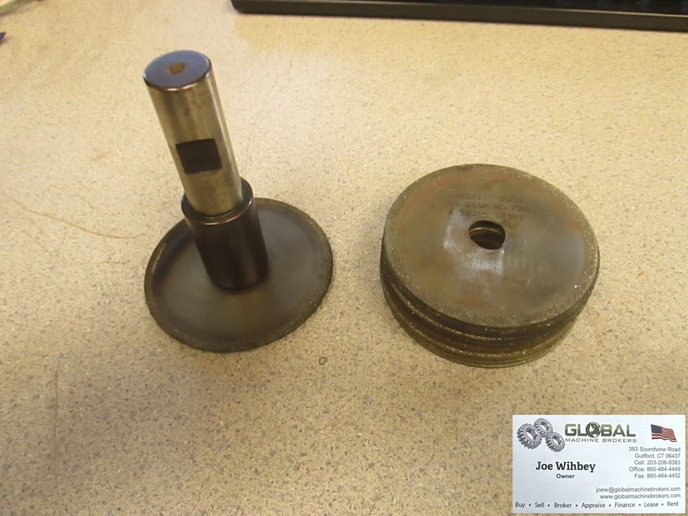 3" Diamond Abrasive 40/50 Grit Continuous Rim Cut Off Wheels, 3/4" Inner Hole