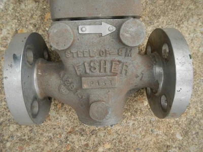Fisher 1" 300 Class 316 Stainless Steel Control Valve