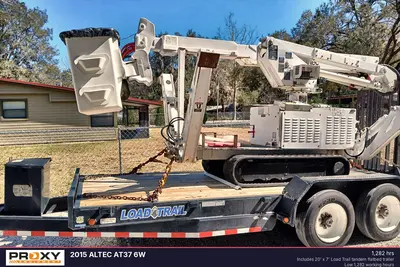 Used 2015 ALTEC AT37 6W Towable Boom Lifts Florida US | Proxy Equipment #1385366