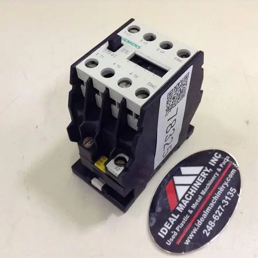 Used SIEMENS 3TF4101-0A PLC Contactors | Ideal Machinery #619545