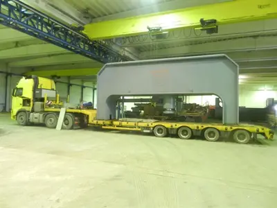 USED BAKKER 500 TON DISH END FORMING PRESS