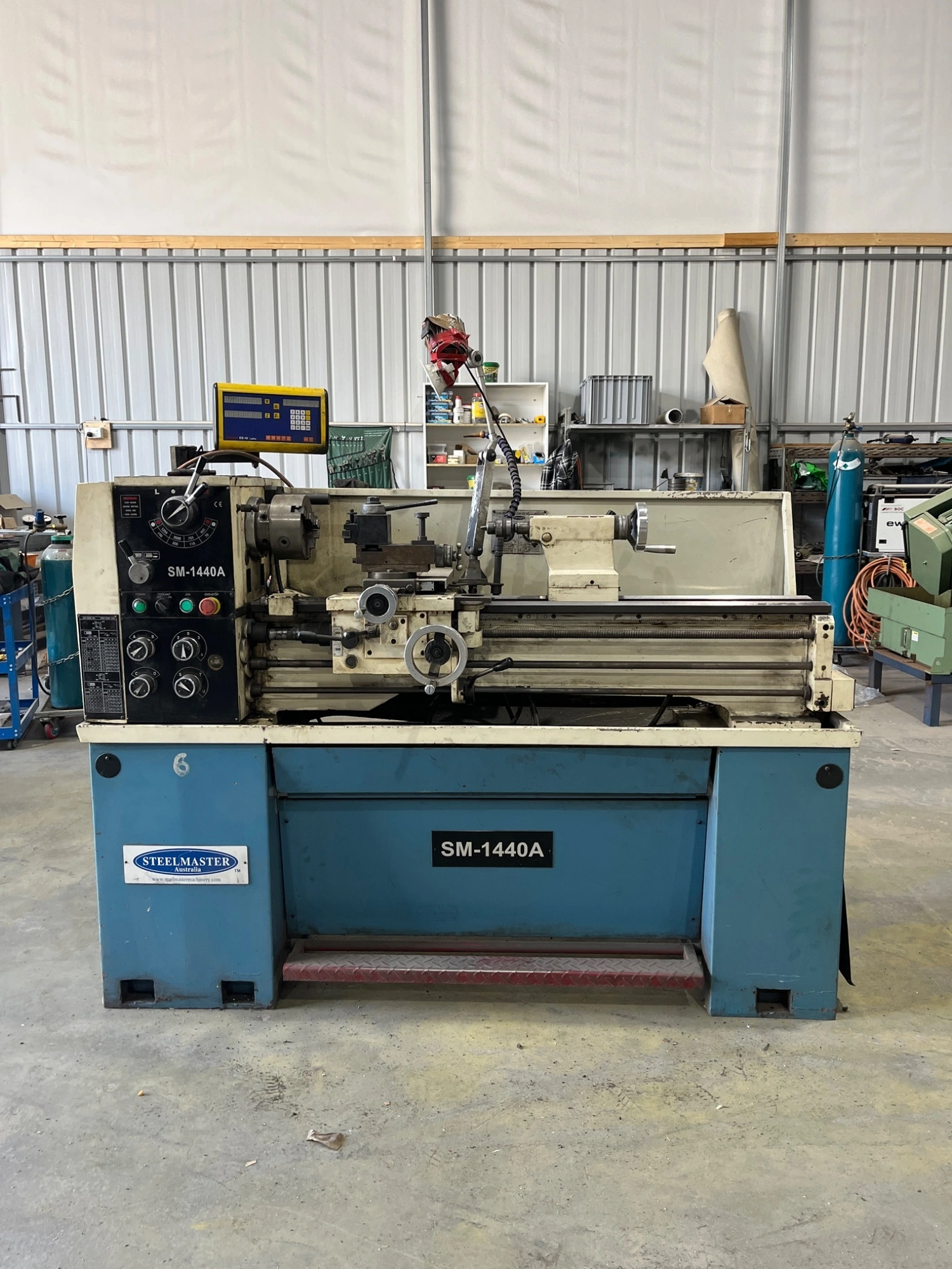 Used STEELMASTER SM-1440A Engine Lathes AU | ESP Machinery Australia Pty Ltd #1420066