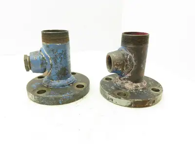 Tube-Line 2" Butt Weld Flange x 2" NPT Pipe Nipple #150  Lot of 4