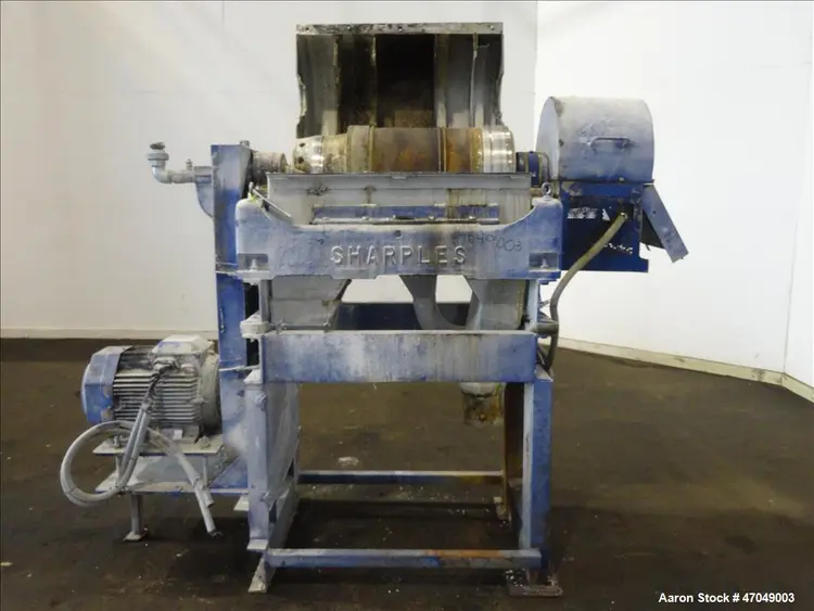 Used SHARPLES P3000 Decanter Centrifuges Illinois US | Aaron Equipment #84568