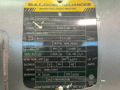 Used BALDOR IDNM3534 Motors (misc) Ohio US | HGR 24 #1521283