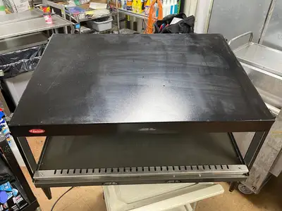 Used JS Used Hatco GRSDS-36 Glo-Ray 36" Heated Warming Display Shelf Merchandiser - 120V 790W - JS Countertop Display Warmers Illinois US | Falcon Restaurant Supply #1374947