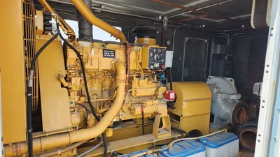 2007 Enclosed CAT C15 Diesel Powered Water Pump Flowserve 5626 GPM 220 Head Ft
