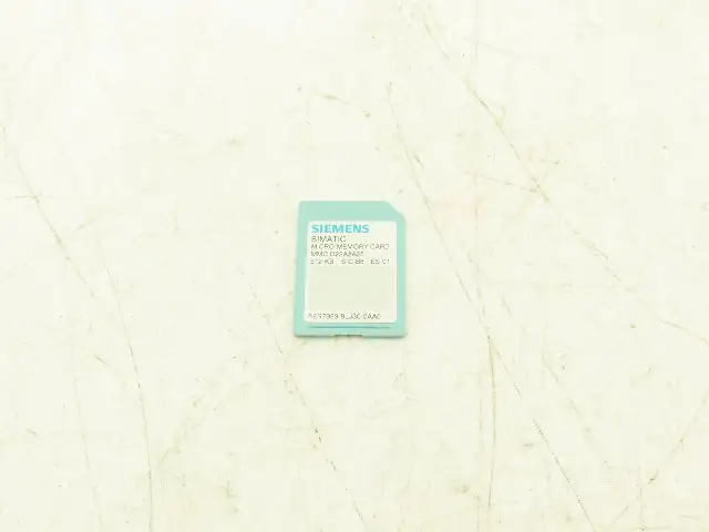 Siemens 6ES7953-8LJ30-0AA0 SIMATIC S7 PLC Micro Memory Card 512 KB