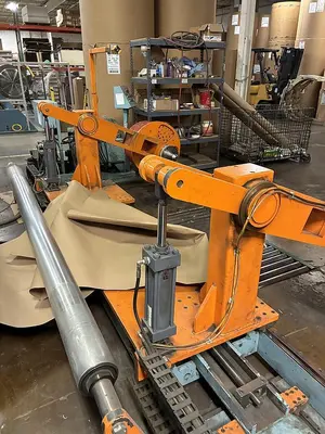 USED SHANKS COUNTER ROLL REWINDER