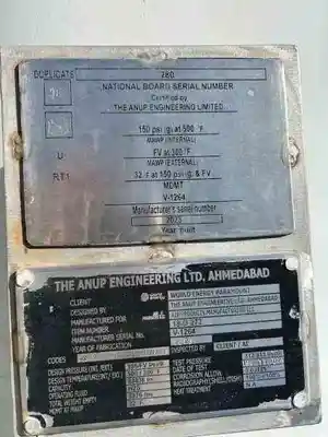 USED ANUP ENGINEERING LTD NA