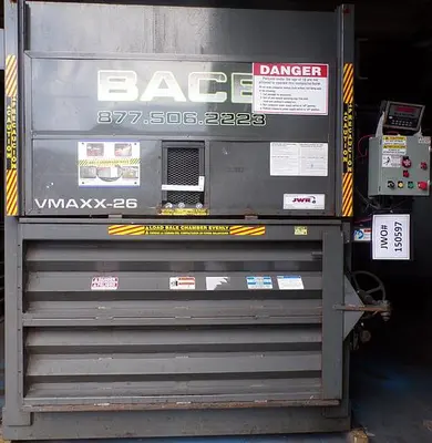 USED BACE VMAX-26 VERTICAL BALER