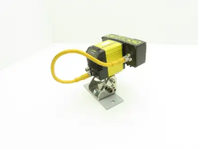 Cognex DM475X-M DataMan Fixed Mount Barcode Reader W/119-10101R High Power Light