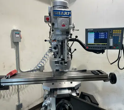 SHARP LMV-50 Vertical Mills | Norcal Machinery (4)