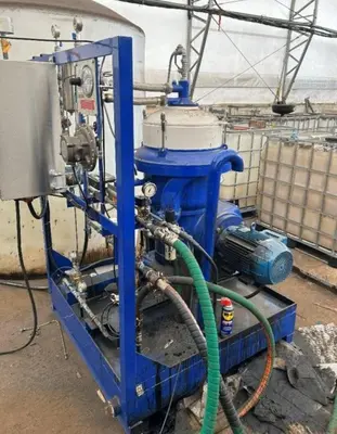 Alfa-Laval MOPX 207 SGT-24-60 oil purifier skid, SS.