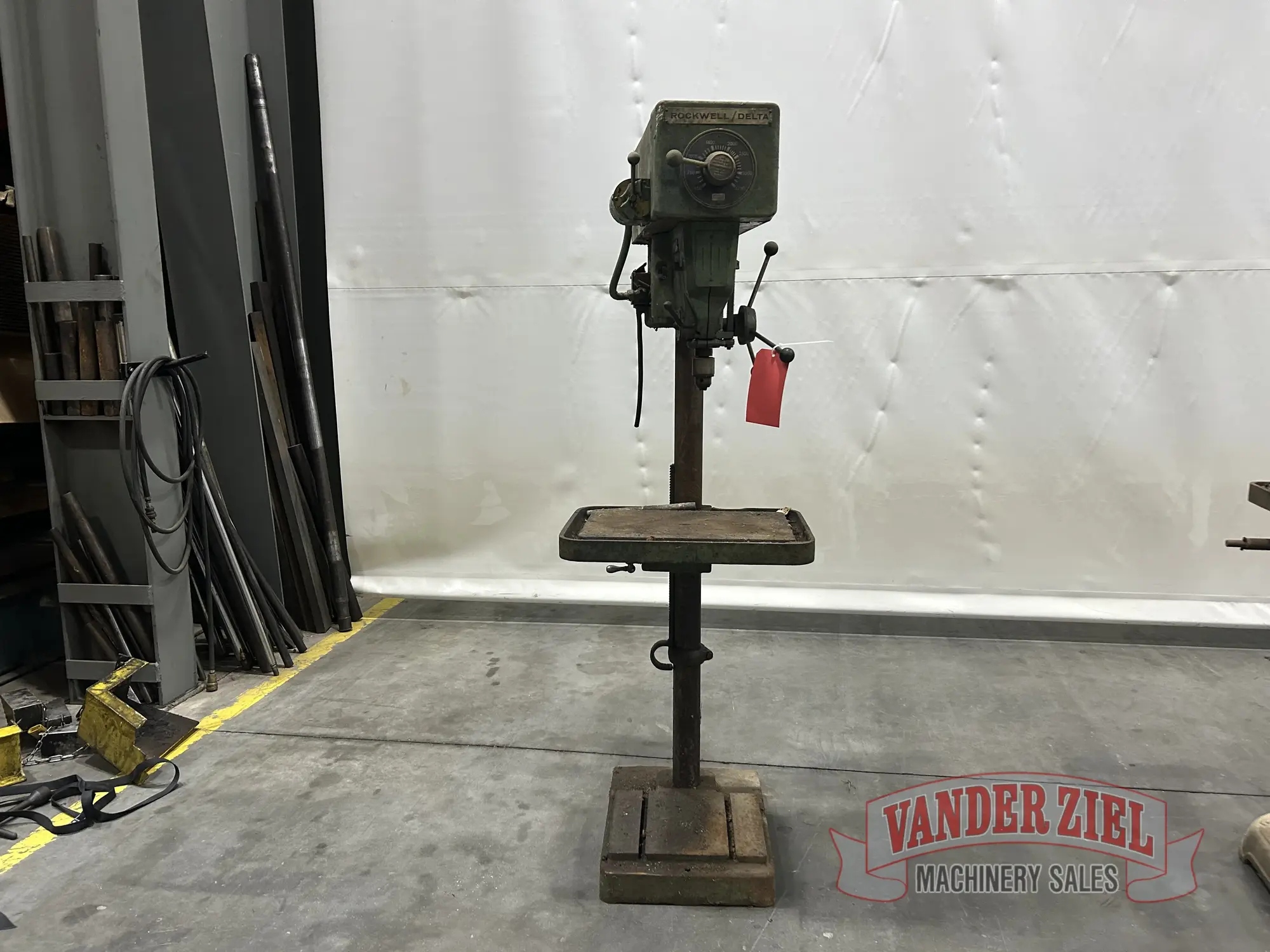 Used DELTA 15-655 Heavy Duty & Sensitive Single Spindle Drills Michigan US | Vander Ziel Machinery Sales #480415