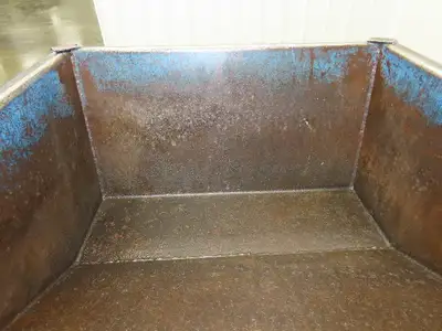 McCullough Wright Self Dumping Hopper 1/4" Yard 4000lb 2 Ton Rubber Wheels
