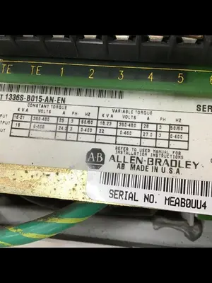 USED ALLEN BRADLEY 1336S-B015-AN-EN SER C