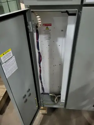 5 kV Motor Starter w/ 800A Vacuum Contactor, GE F35 Relay & 600E Fuses